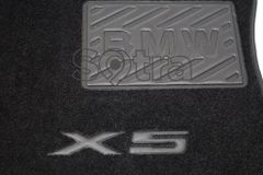 Двухслойные коврики Sotra Custom Magnum Black для BMW X5 (F15; F85) / X6 (F16; F86) 2014-2019 - Фото 2