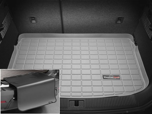 Килимок из захистом WeatherTech Grey для Audi A1/S1 (mkI)(trunk) 2010-2019 - Фото 2