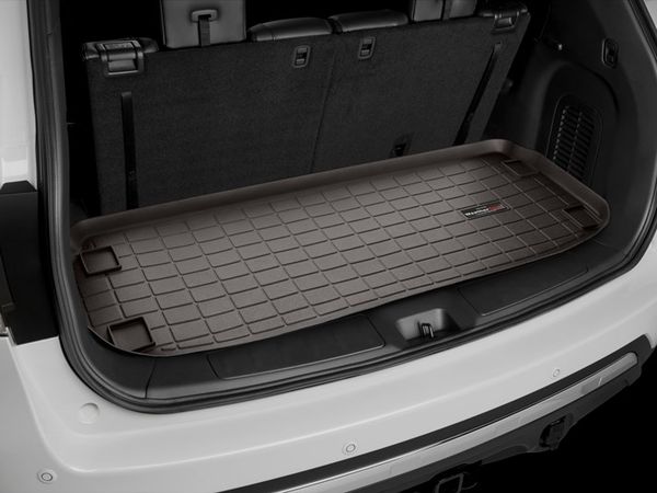 Коврик Weathertech Choco для Nissan Pathfinder (mkIV); Infiniti QX60 / JX (mkI)(trunk behind 3 row) 2010→ - Фото 2