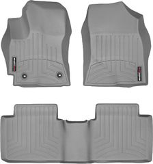 Коврики WeatherTech Grey для Toyota Corolla (mkXI)(E170)(with heating vens under front seats) 2013-2016 automatic (USA)
