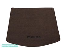 Двухслойные коврики Sotra Premium Chocolate для Mazda CX-5 (mkI)(багажник) 2012-2017 - Фото 1