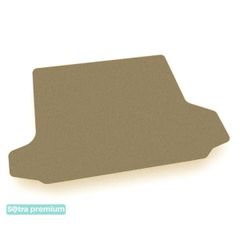 Двошарові килимки Sotra Premium Beige для GMC Terrain (mkIII)(з бічними нішами)(багажник) 2018→