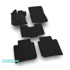 Двошарові килимки Sotra Premium Black для Toyota Venza (mkI) 2008-2017