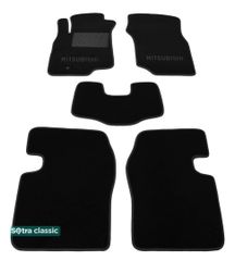 Двошарові килимки Sotra Classic Black для Mitsubishi Lancer (mkIX) 2000-2009