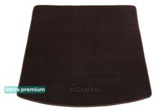 Двухслойные коврики Sotra Premium Chocolate для Acura MDX (mkIII)(сложенный 3 ряд)(багажник) 2014-2020