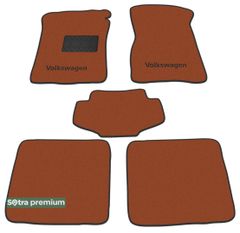Двошарові килимки Sotra Premium Terracotta для Volkswagen Passat (B3) 1988-1993