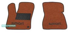 Двухслойные коврики Sotra Premium Terracotta для Smart ForTwo (W453) 2014→