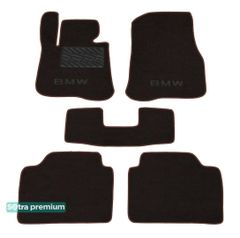 Двошарові килимки Sotra Premium Chocolate для BMW 4-series (F36)(гран купе) 2013-2020