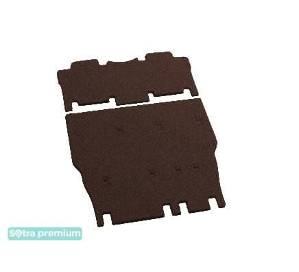 Двошарові килимки Sotra Premium Chocolate для Toyota Sienna (mkII)(2-3 ряд) 2004-2010 - Фото 1