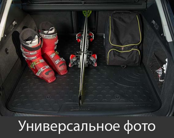 Резиновый коврик в багажник Gledring  для Volkswagen Taigo (mkI) 2020→ (с двухуровневым полом)(верхний уровень)(багажник) - Фото 6