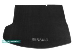 Двошарові килимки Sotra Premium Graphite для Renault Megane (mkIV)(седан)(багажник) 2016-2022