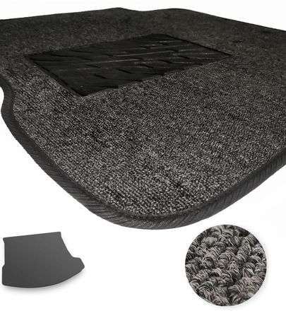 Текстильні килимки Pro-Eco Graphite для Mazda 3 (mkII)(седан)(багажник) 2008-2013 - Фото 1