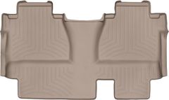 Килимки WeatherTech Beige для Toyota Tundra (mkII)(double cab)(2 row) 2014-2021 - Фото 1