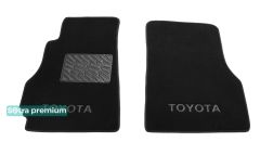 Двошарові килимки Sotra Premium Black для Toyota MR2 (mkIII) 2003-2007