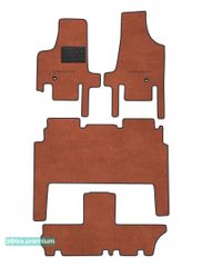 Двошарові килимки Sotra Premium Terracotta для Chryslet Town & Country (mkV) / Voyager (mkV) 2008-2016