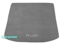Двошарові килимки Sotra Premium Grey для Audi A4/S4/RS4 (mkV)(B9)(седан)(багажник) 2015-2023