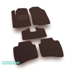 Двошарові килимки Sotra Premium Chocolate для Jac S2 (mkI) 2015→