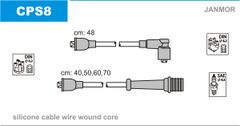 Провода зажигания JanMor CPS8 для Peugeot 404 1.6 (XC6) / 504 1.8 (XM / KF5 / KF6 / XM7) / 2.0