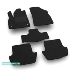 Двухслойные коврики Sotra Premium Black для Citroen DS5 (mkI) 2011-2018