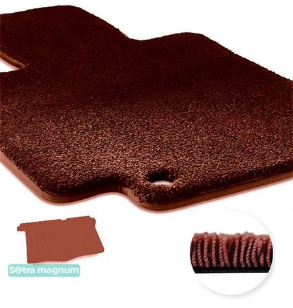 Двошарові килимки Sotra Magnum Red для Geely GX2 / Panda / LC (mkI)(багажник) 2008-2016 - Фото 1