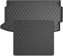 Гумові килимки в багажник Gledring для Hyundai i20 (mkIII) 2020-> (верхній рівень)(багажник із захистом) - Фото 1