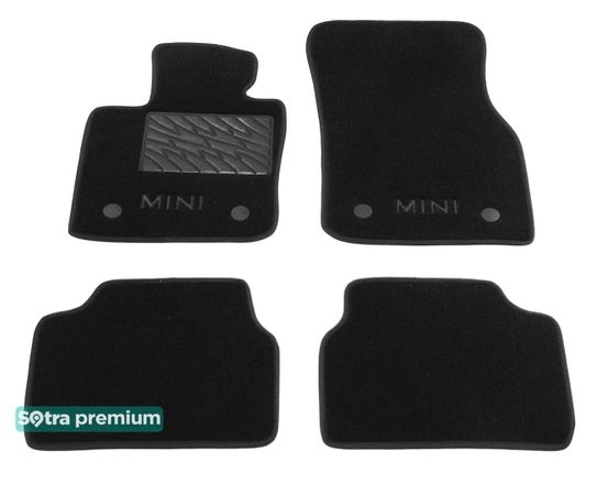 Двухслойные коврики Sotra Premium Graphite для Mini Cooper (mkIII)(F55)(5-дв.) 2013→ - Фото 1