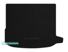 Двошарові килимки Sotra Premium Black для Mercedes-Benz GLC-Class (C253)(купе)(не гібрид)(багажник) 2015-2022