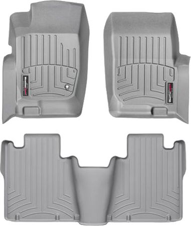 Коврики Weathertech Grey для Ford Explorer (mkIII); Mercury Mountaineer (1-2 row)(2 row bench seats or bucket no console) 2002-2005 - Фото 1