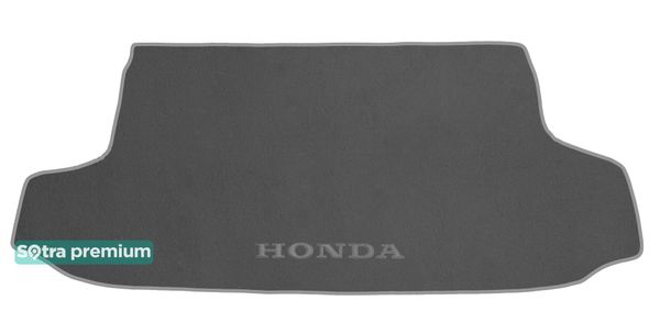 Двошарові килимки Sotra Premium Grey для Honda HR-V (mkI)(5-дв.)(багажник) 1998-2006 - Фото 1