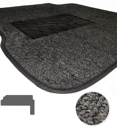 Текстильні килимки Pro-Eco Graphite для Citroen Jumpy (mkII); Peugeot Expert (mkII); Fiat Scudo (mkII); Toyota ProAce (mkI)(2 ряд) 2006-2016 - Фото 1