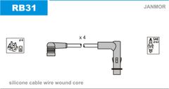 Провода зажигания JanMor RB31 для Renault Laguna 2.0 16V IDE (F5R 700) / Megane 2.0