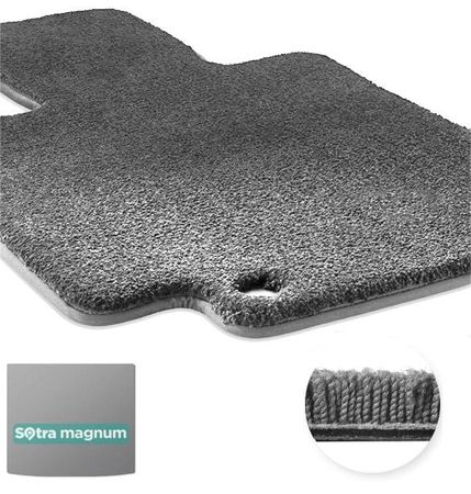 Двошарові килимки Sotra Magnum Grey для Ford Focus (mkIV)(універсал)(багажник) 2018→ - Фото 1