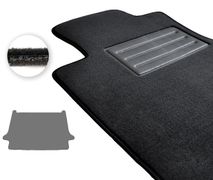 Двошарові килимки Optimal для Citroen C4 Picasso (mkI)(сложенный 3й ряд)(багажник) 2006-2013 - Фото 1