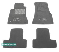 Двошарові килимки Sotra Premium Grey для Ford Mustang (mkV) 2005-2014