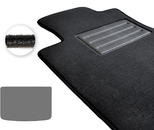 Двошарові килимки Optimal для Mercedes-Benz A-Class (W176)(багажник) 2012-2018 - Фото 1