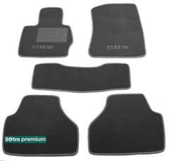 Двухслойные коврики Sotra Premium Grey для BMW X3 (F25) / X4 (F26) 2010-2018