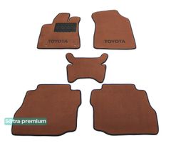 Двошарові килимки Sotra Premium Terracotta для Toyota Sequoia (mkII)(1-2 ряд) 2007-2022