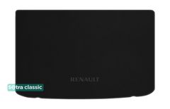 Двошарові килимки Sotra Classic Black для Renault Captur (mkII)(з дворівневою підлогою)(верхній рівень)(багажник) 2019→