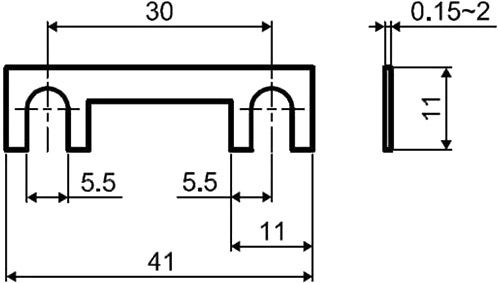 Предохранитель Strip Tesla FS1 40A (1 шт) - Фото 2