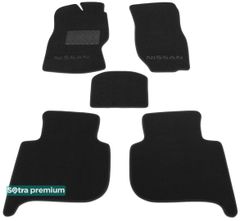 Двошарові килимки Sotra Premium Black для Nissan Terrano II (mkI) 1993-2006