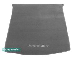 Двошарові килимки Sotra Premium Grey для Mercedes-Benz GLE-Class (C292)(купе)(багажник) 2015-2019