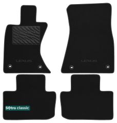 Двошарові килимки Sotra Classic Black для Lexus IS (mkIII)(повний привід) 2013→