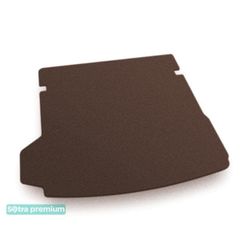 Двошарові килимки Sotra Premium Chocolate для Audi Q5/SQ5 (mkII)(багажник) 2017→