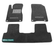 Двухслойные коврики Sotra Classic Grey для Honda CR-V (mkIV)(4 клипсы) 2012-2018 - Фото 1