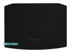 Двухслойные коврики Sotra Classic Black для Seat Ateca (mkI)(нижний)(багажник) 2016→