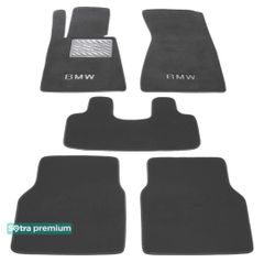 Двошарові килимки Sotra Premium Grey для BMW 7-series (E65) 2002-2008