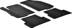 Резиновые коврики Gledring для Chevrolet Aveo (mkII) 2011-2020