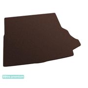 Двошарові килимки Sotra Premium Chocolate для Renault Laguna (mkIII)(ліфтбек)(багажник) 2007-2015 - Фото 1