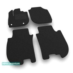 Двошарові килимки Sotra Premium Black для Honda Jazz / Fit (mkIII) 2013-2020