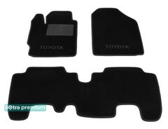Двухслойные коврики Sotra Premium Black для Toyota Yaris (mkII)(XP90) 2005-2011 / Urban Cruiser (mkI) 2007-2016